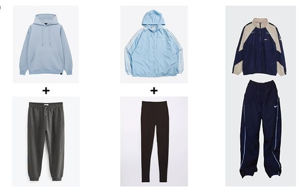 Phối túi đeo chéo với trang phục thể thao