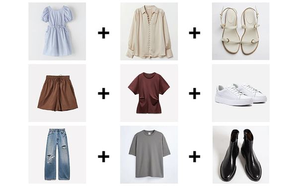 phối túi tote vải với trang phục đi chơi cuối tuần