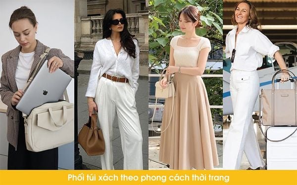phối túi xách theo phong cách