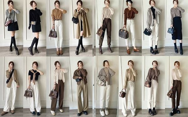 Phối ví với đồ công sở
