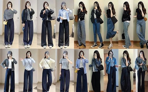 Phối ví với đồ dạo phố