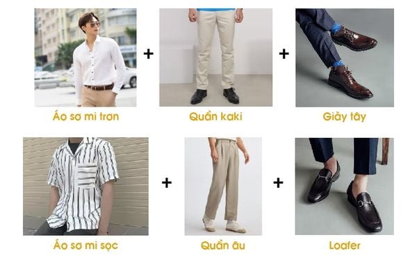 phong cách công sở cùng với balo vải canvas