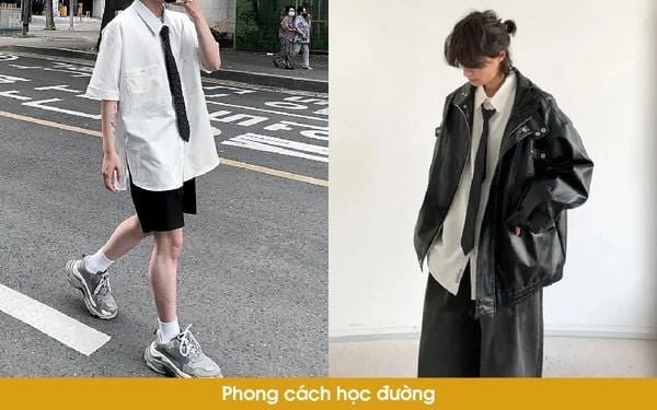 phong cách học đường với balo độc lạ