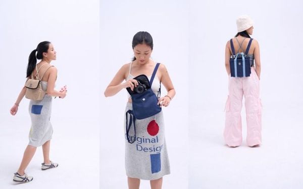 Trang phục dạo phố cuối tuần cùng balo mini
