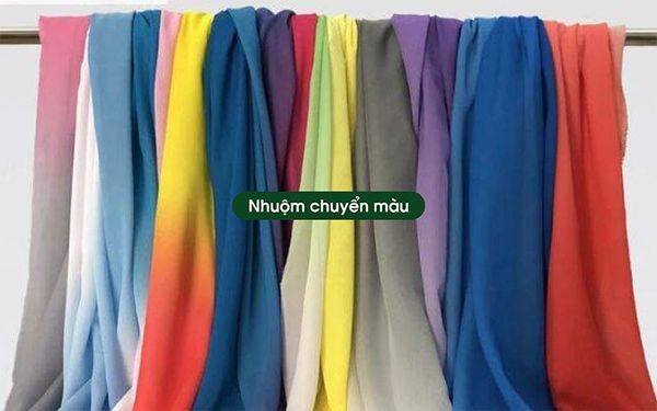 quy trình nhuộm chuyển màu balo