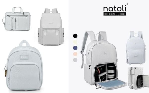 Balo màu trắng - Natoli Brand