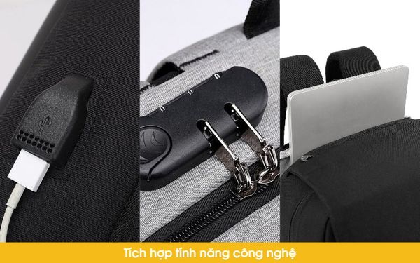 tính năng công nghệ của balo đa năng