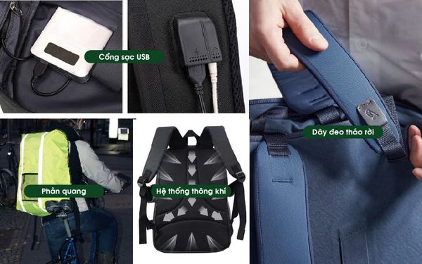 tính năng của balo kéo