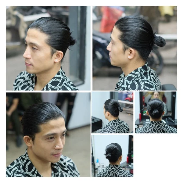 Kiểu tóc man bun cực chất cho mùa hè / Man bun hairstyle - YouTube