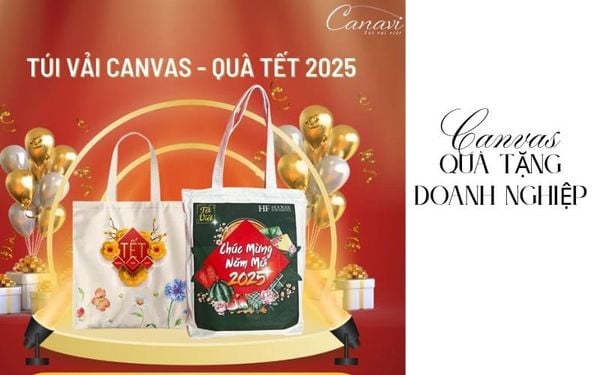 Túi Canvas Quà Tặng Doanh Nghiệp