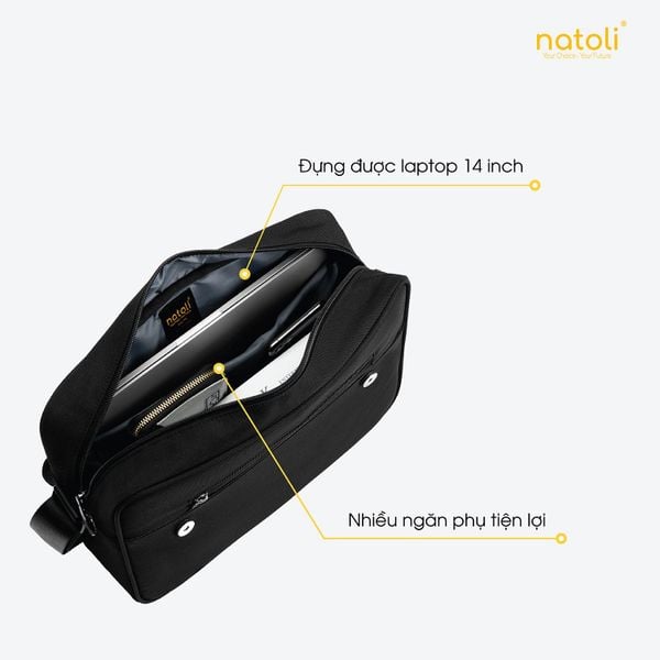 Túi đeo chéo đi học Natoli - Casual Cross T2