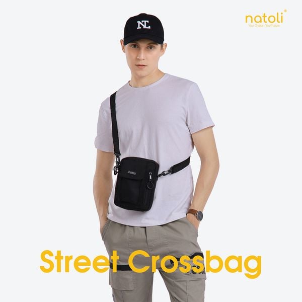 Túi đeo chéo nam nữ đi chơi NATOLI - Street Crossbag T1