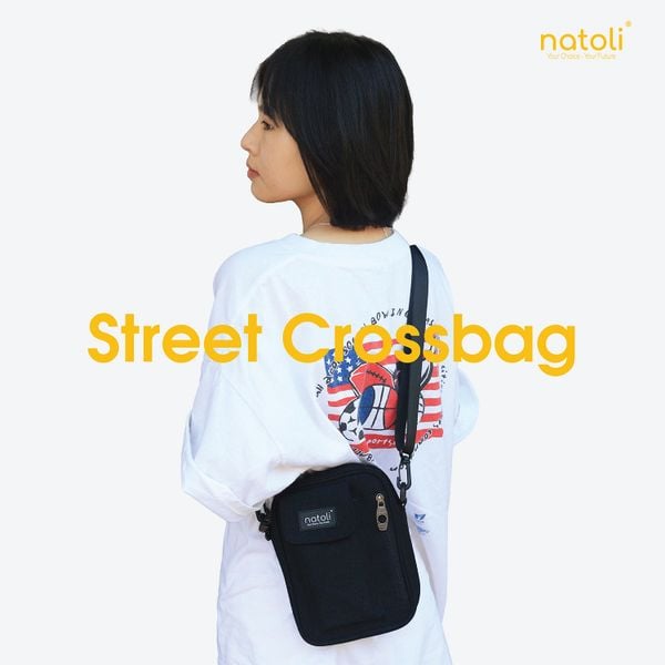 Túi đeo chéo nam nữ đi chơi NATOLI - Street Crossbag T1