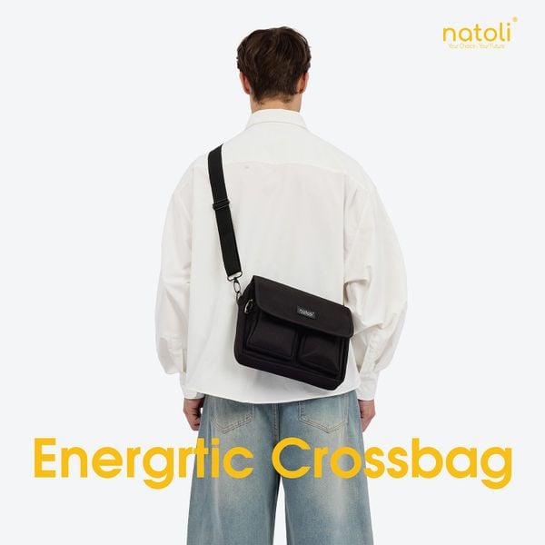 Túi đeo chéo nam nữ nhiều ngăn  - Energetic CrossBag T12
