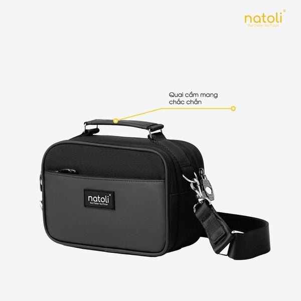 Túi đeo chéo nam nhiều ngăn Natoli - CLASSIC CROSSBAG T8