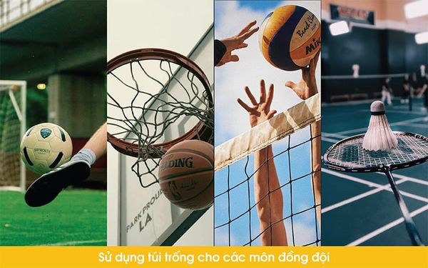 túi trống cho các môn đồng đội