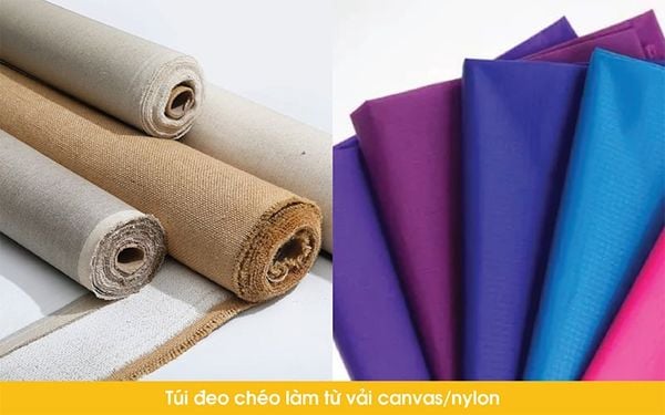vải canvas/nylon