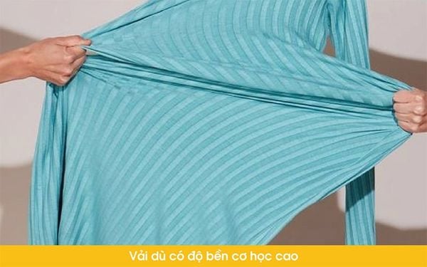 vải dù có độ bền cơ học cao