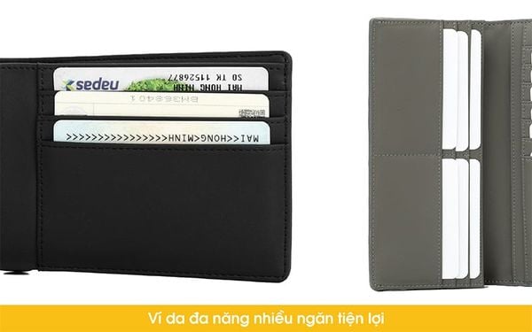 Ví đa năng nhiều ngăn