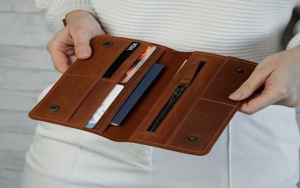 Ví handmade làm quà