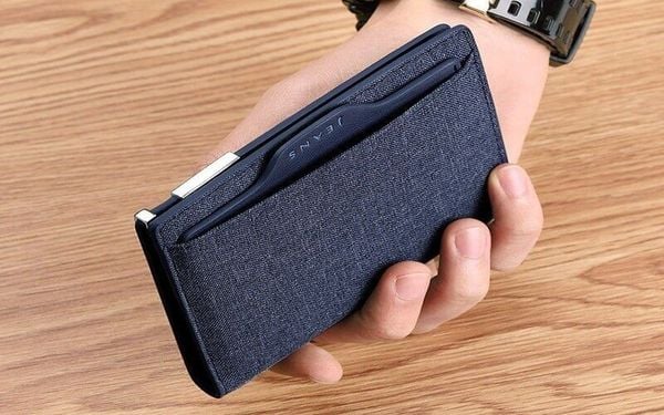 Ví vải canvas nam