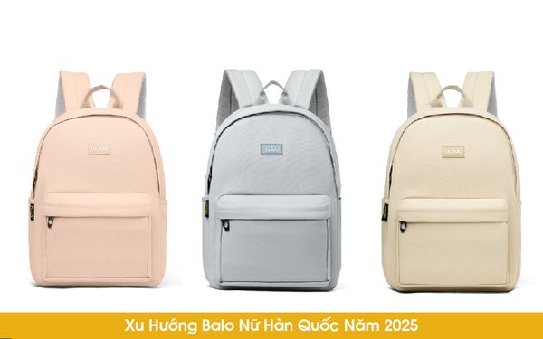 xu hướng balo Hàn Quốc