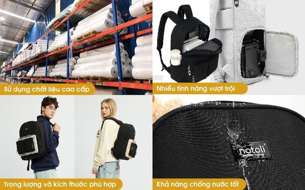 yếu tố chất lượng balo chống trộm