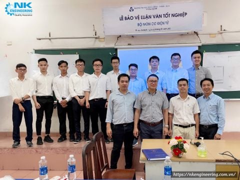NK Engineering participate in the Thesis Defense Council at HCMC University of Technology