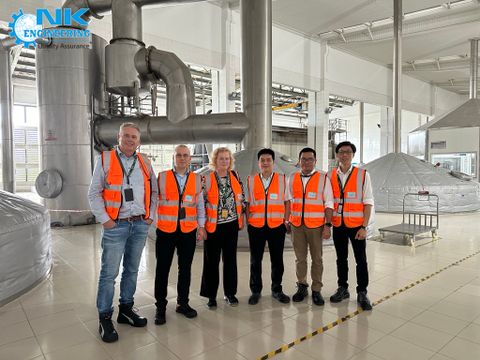 NK Engineering cùng Endress+Hauser đến thăm các nhà máy bia lớn nhất khu vực
