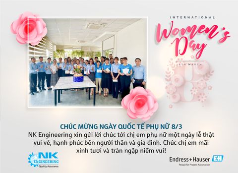 Mừng ngày Quốc tế phụ nữ 8/3