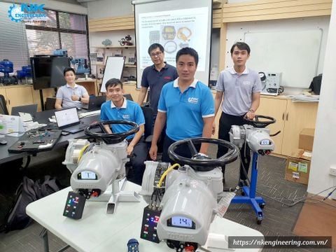 Kỹ sư NK Engineering tham gia đào tạo tại Rotork Singapore