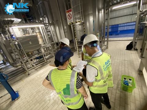 NK Engineering supplied and installed a pH monitoring system for a brewery in Da Nang City