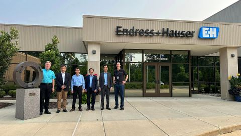 NK Engineering visited Endress+Hauser Optical Analysis