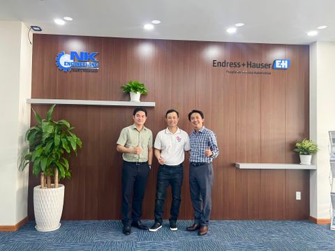 Ton Duc Thang University visit the new office of NK Engineering