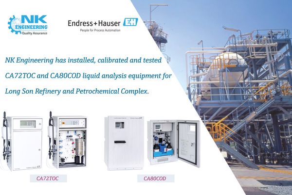 CA72TOC and CA80COD liquid analysis equipment for Long Son Refinery and Petrochemical Complex (1)