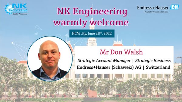 Mr. Don Walsh - Global Key Account Manager visit NK Engineering (1)