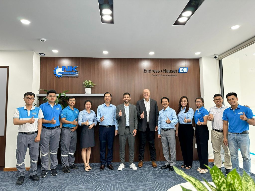 NK Engineering had the privilege of hosting two esteemed guests from Endress+Hauser