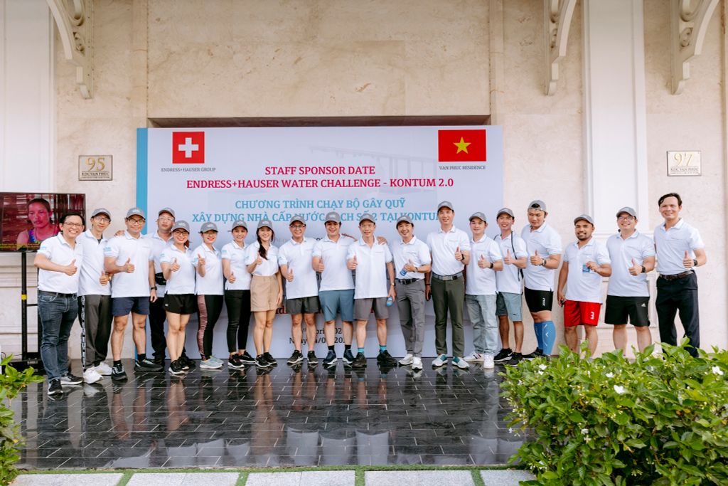 Endress+Hauser Vietnam and NK Engineering has participated the Staff Sponsor Date