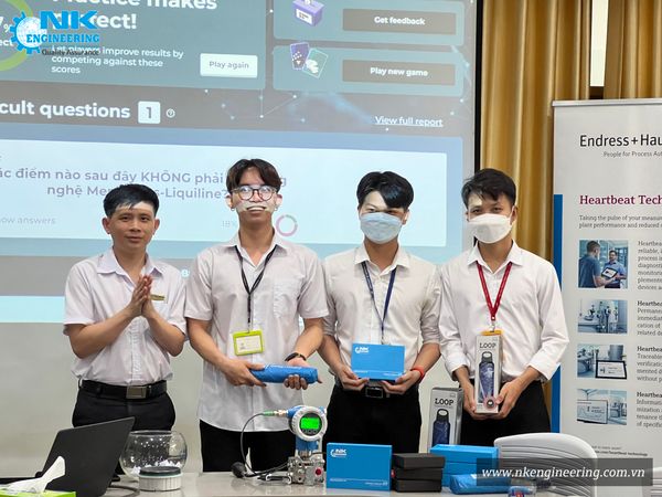 NK-Engineering-held-a-seminar-Endress-Hauser-measuring-device-for-Ton-Duc-Thang-University-12
