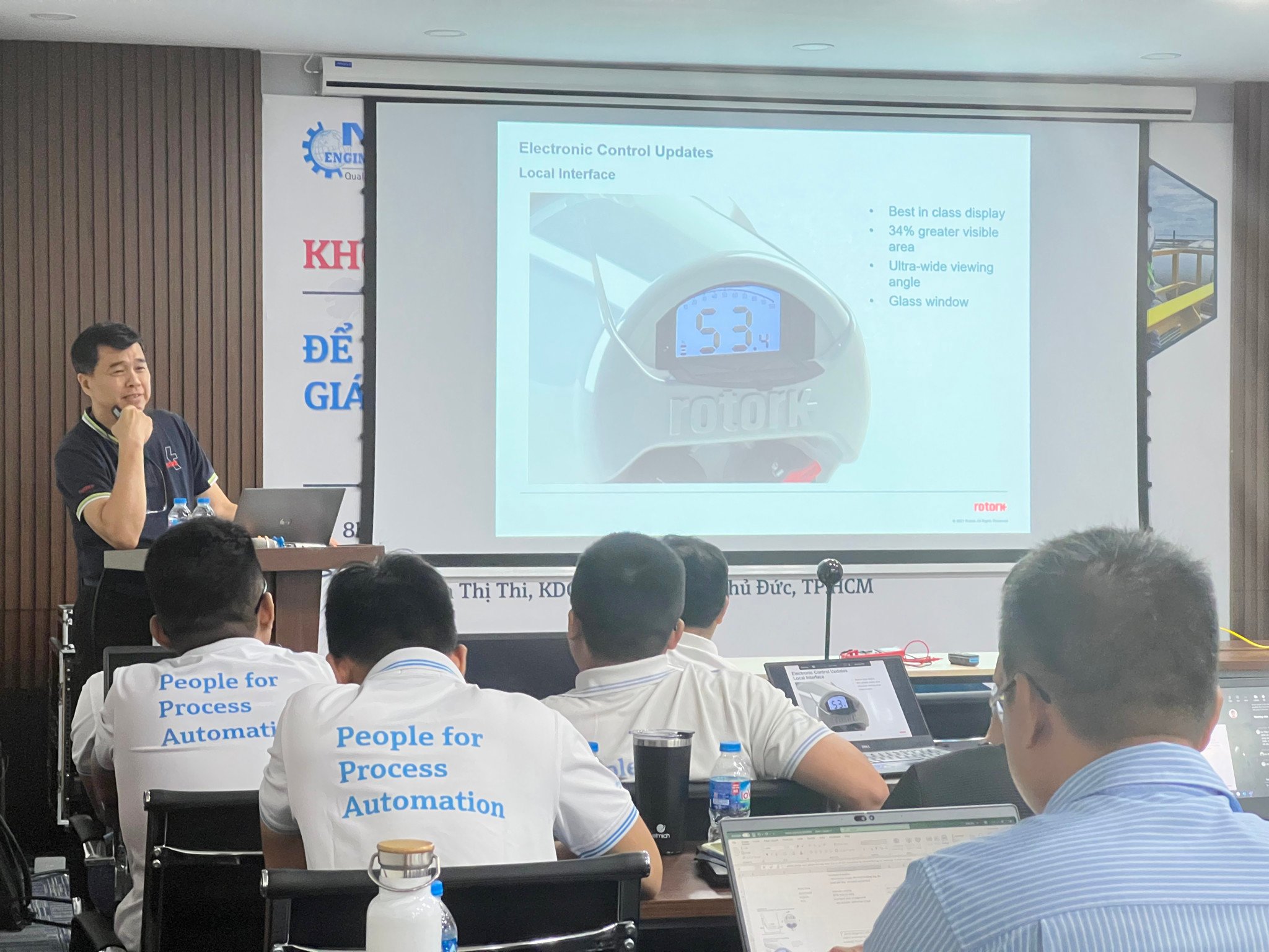 NK Engineering attended a 3-day training course on Rotork actuators