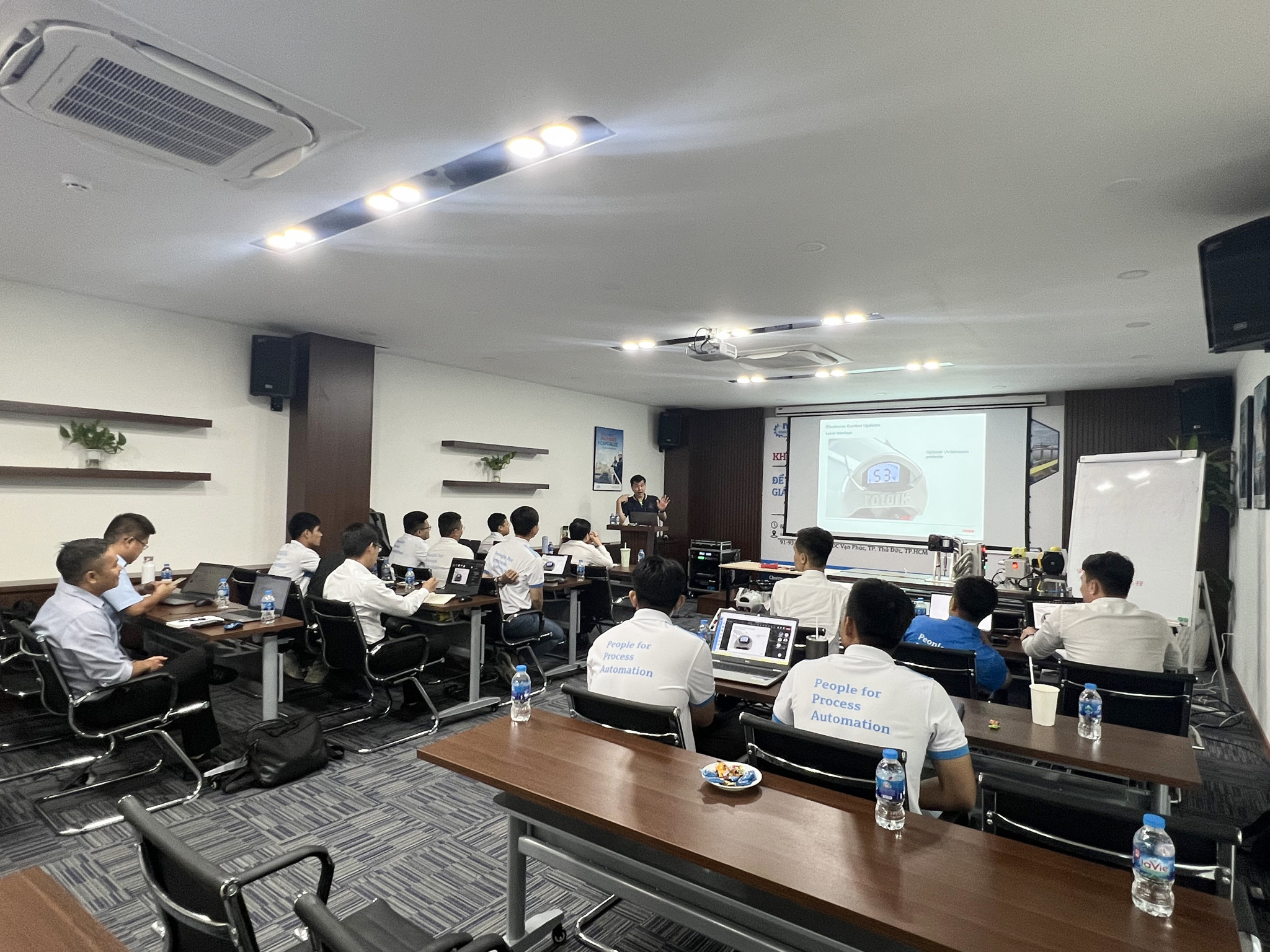 NK Engineering attended a 3-day training course on Rotork actuators