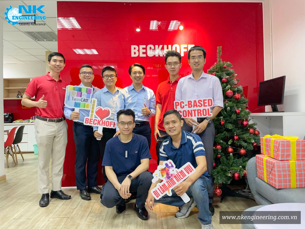 NK Engineering strategy meeting with Beckhoff Automation Vietnam