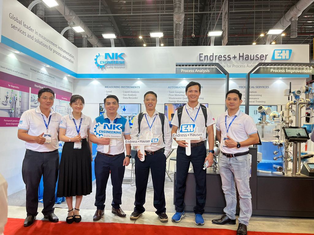 NK Engineering had 2 successful exhibition days at Vietnam Industry & Manufacturing Exhibition 2023