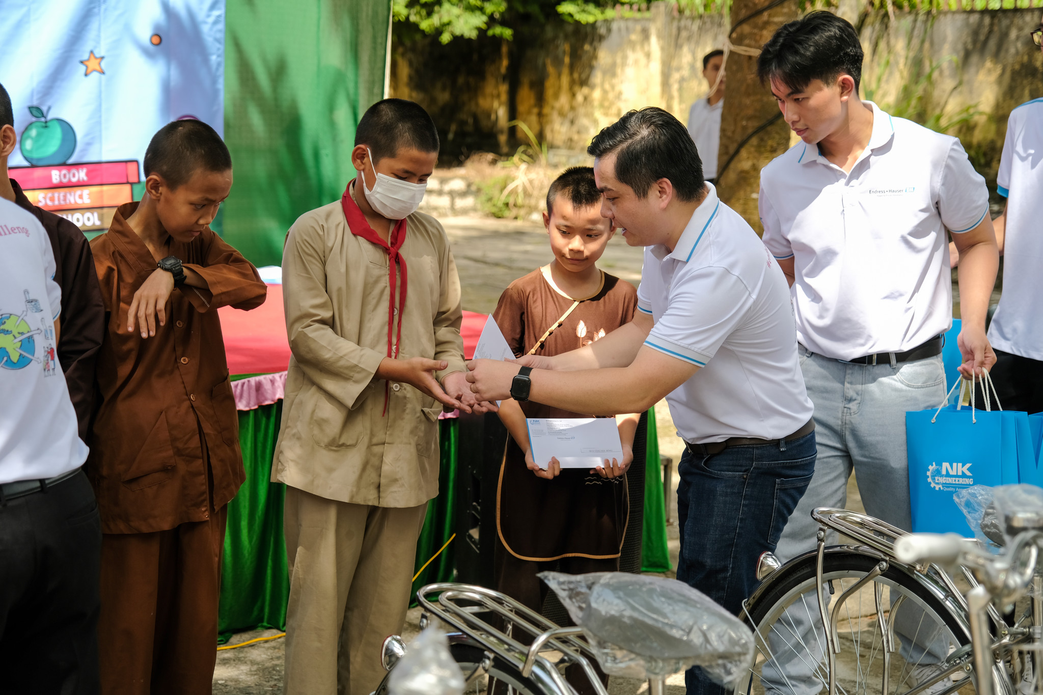 Charity trip in Binh Thuan Province