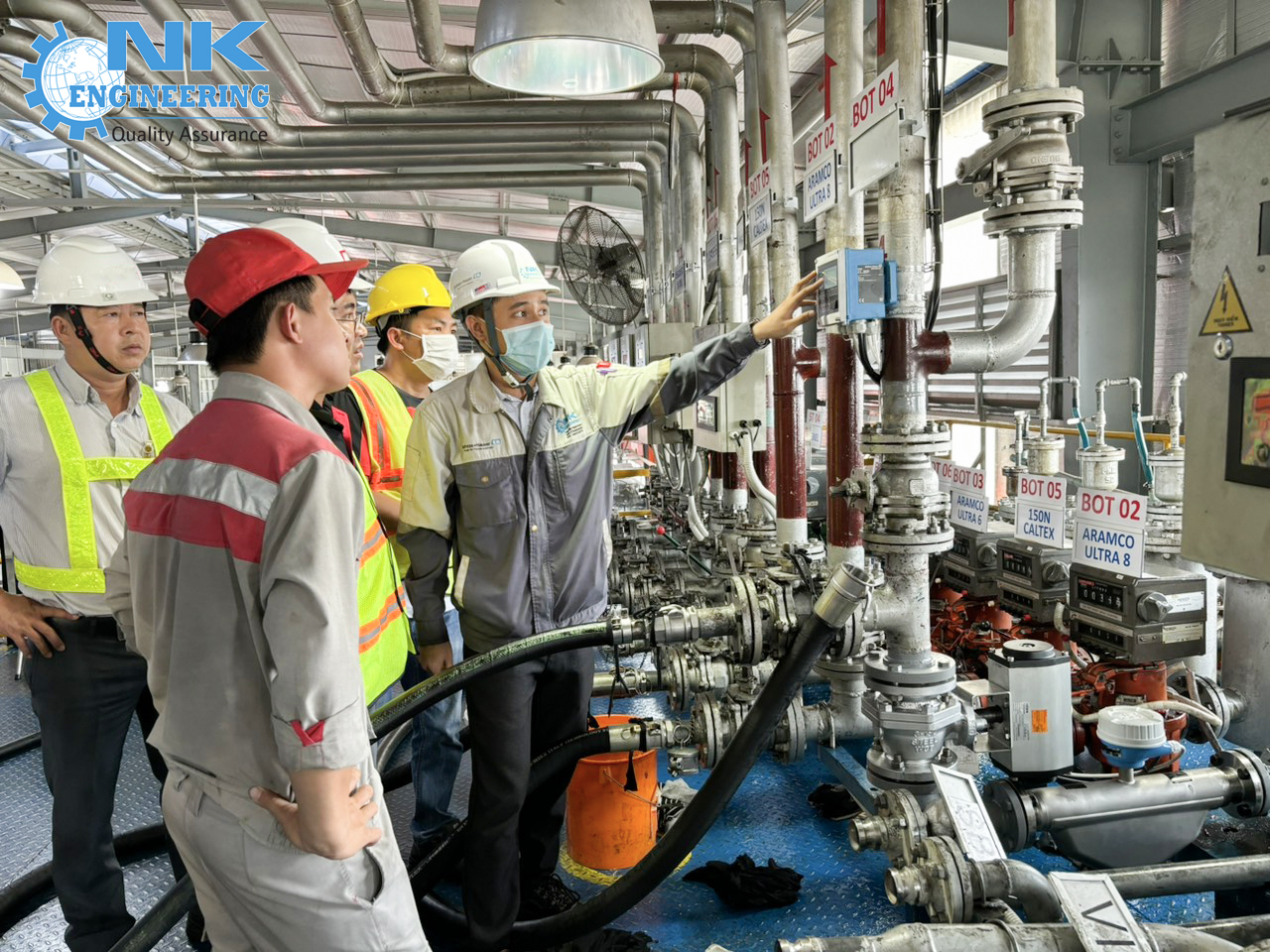 NK Engineering cung cấp giải pháp định mẻ cho nhà máy dầu nhớt