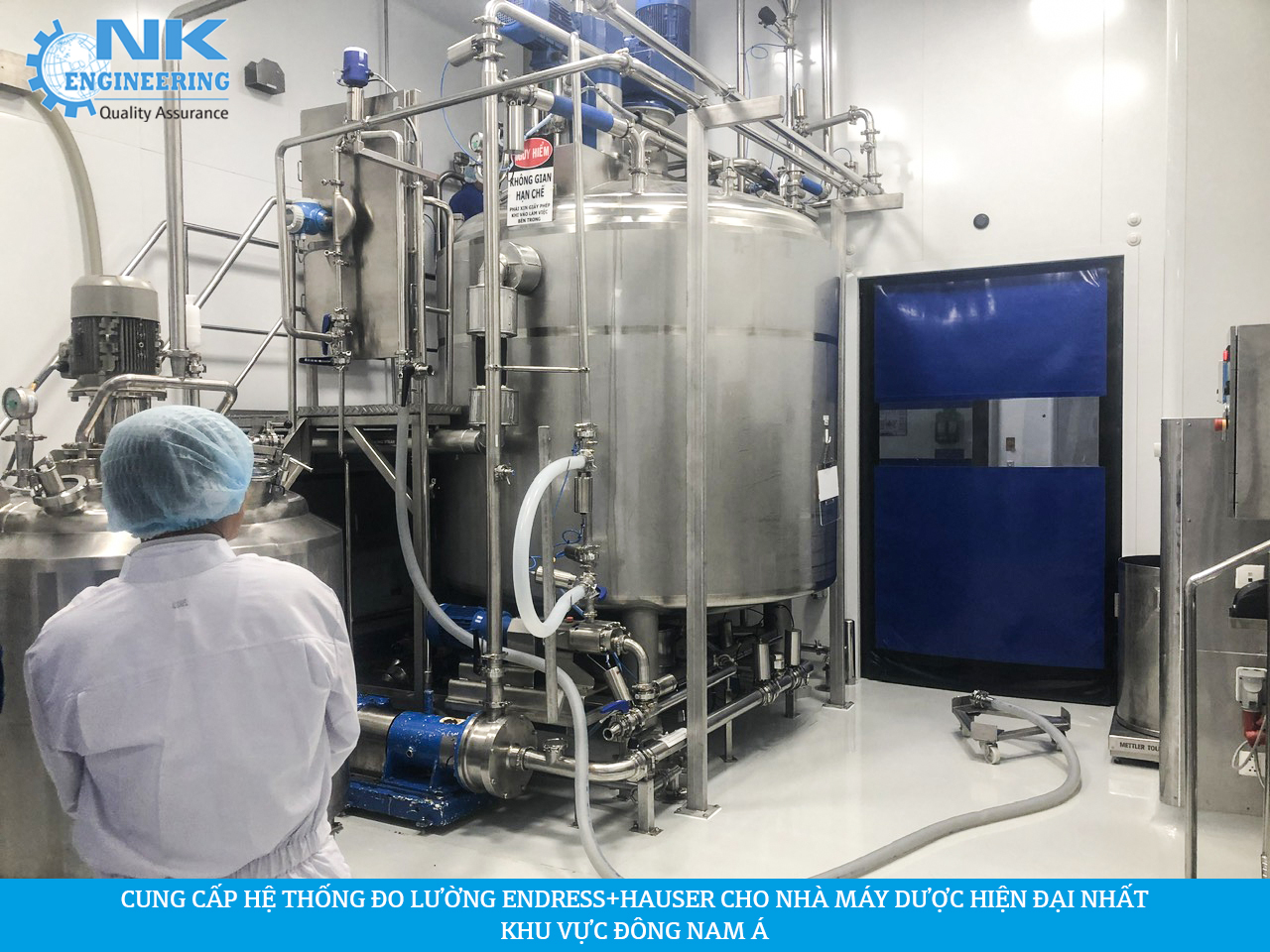 NK Engineering cung cấp thiết bị đo lường cho nhà máy dược hiện đại nhất khu vực Đông Nam Á