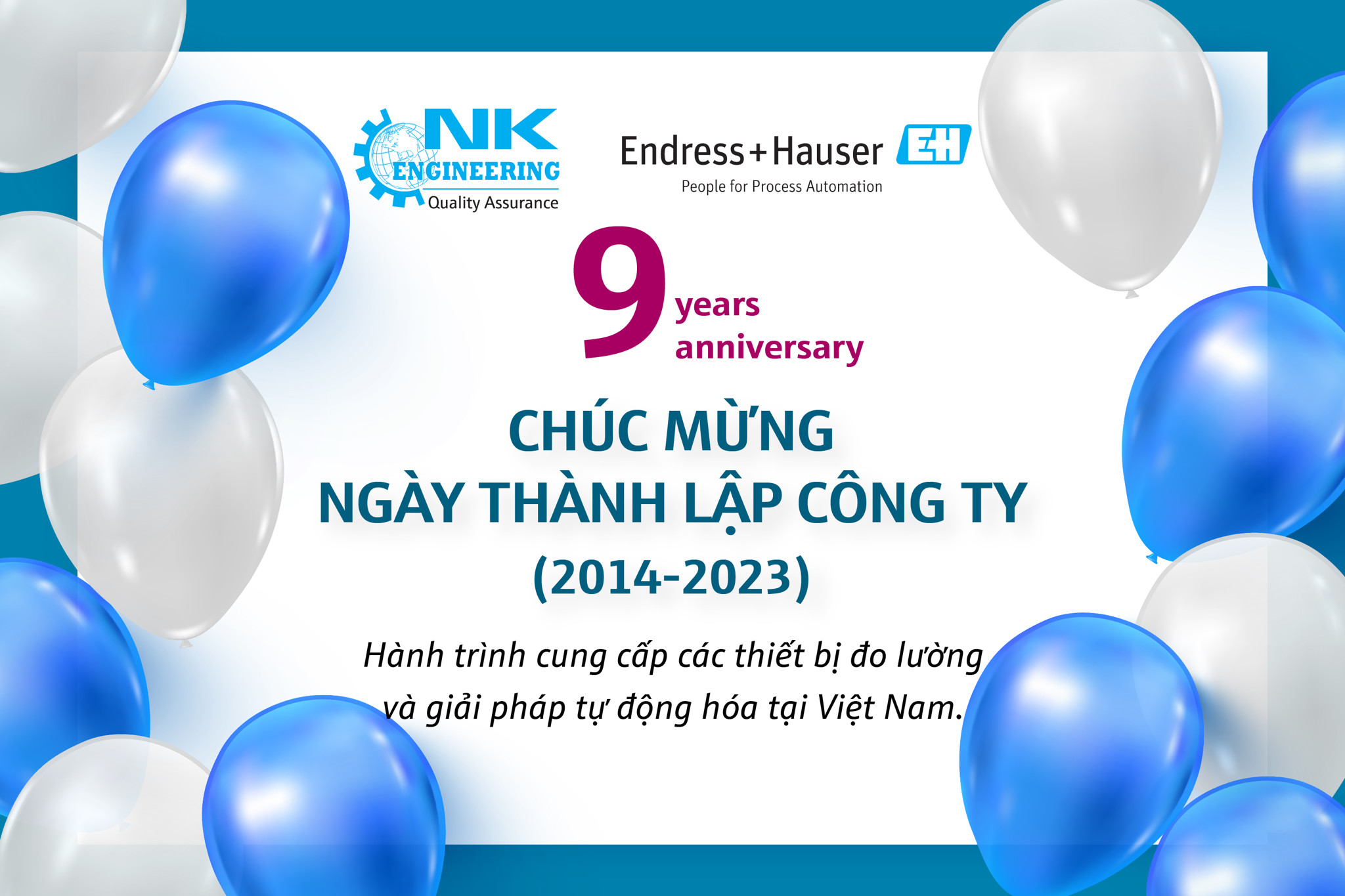 NK Engineering happy 9th anniversary
