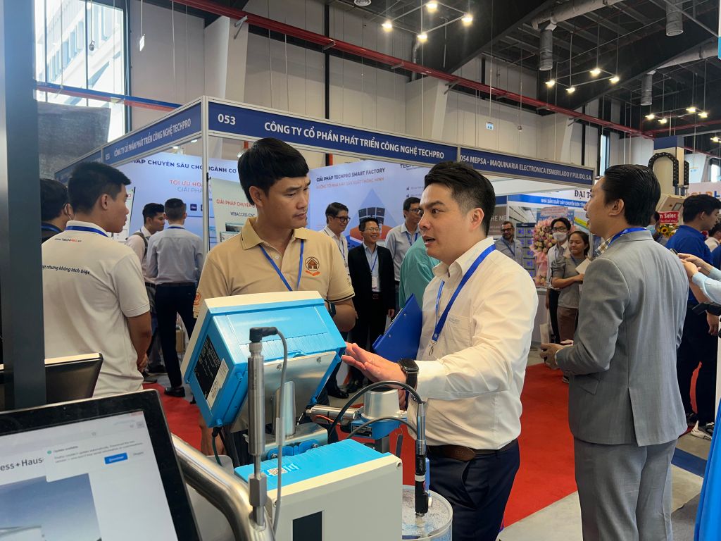 NK Engineering had 2 successful exhibition days at Vietnam Industry & Manufacturing Exhibition 2023