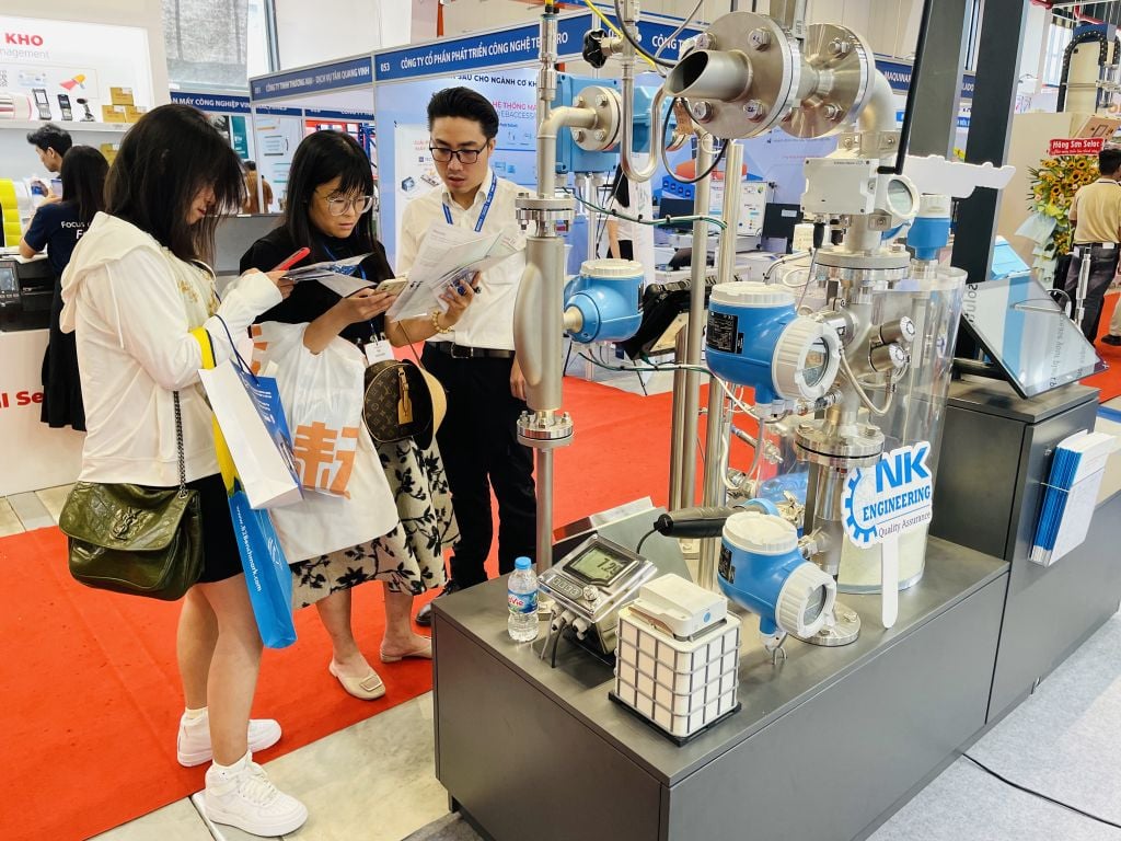 NK Engineering had 2 successful exhibition days at Vietnam Industry & Manufacturing Exhibition 2023