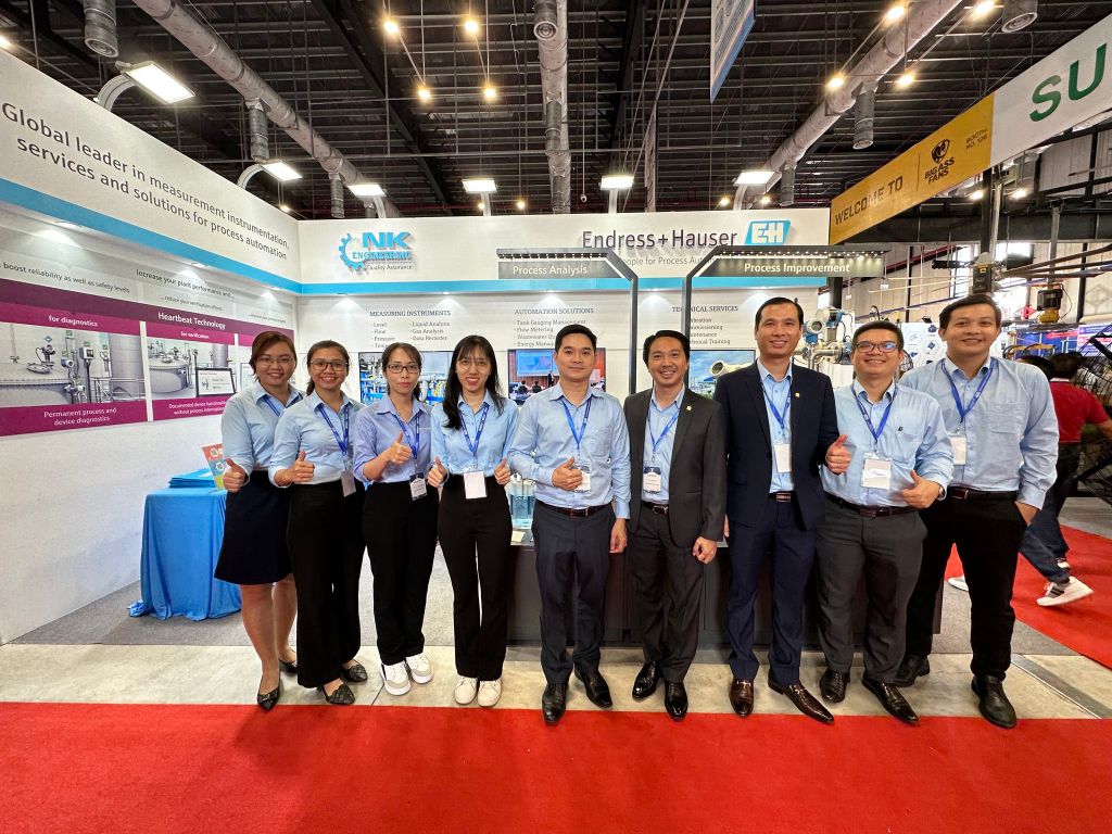 NK Engineering had 2 successful exhibition days at Vietnam Industry & Manufacturing Exhibition 2023